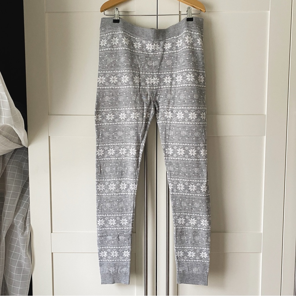 Fair Isle Sweater Leggings / Lounge Pants